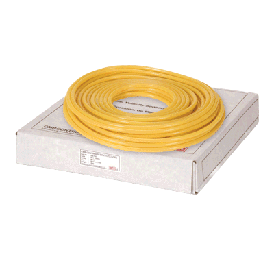 PVC Yellow Tube 25m Coil  8 x 1.5